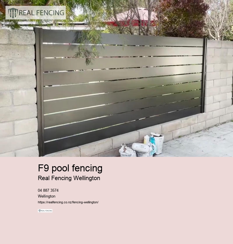 f9 pool fencing