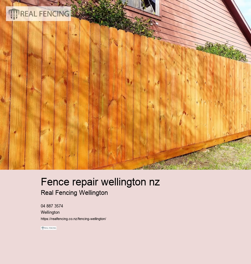 fence repair wellington nz