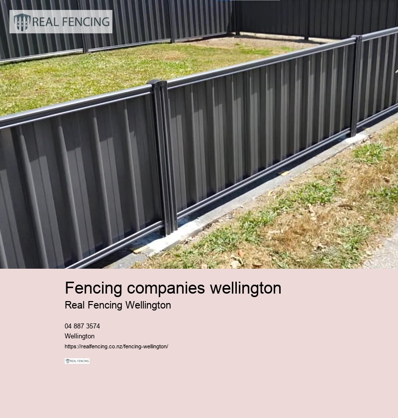 fencing companies wellington