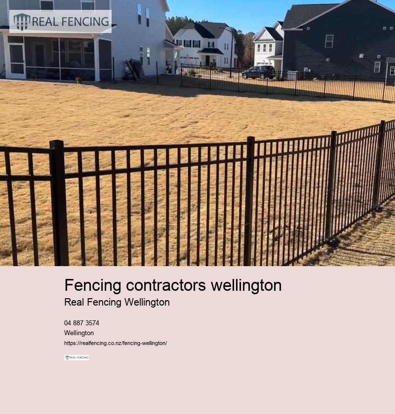 fencing contractors wellington