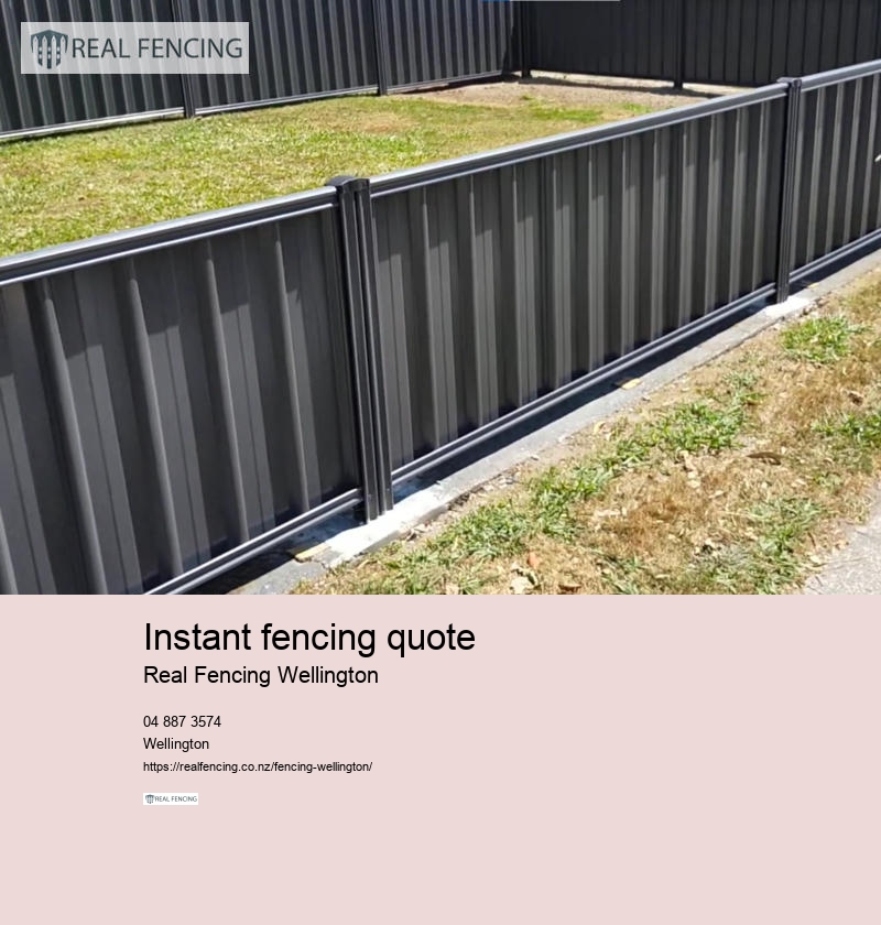 instant fencing quote