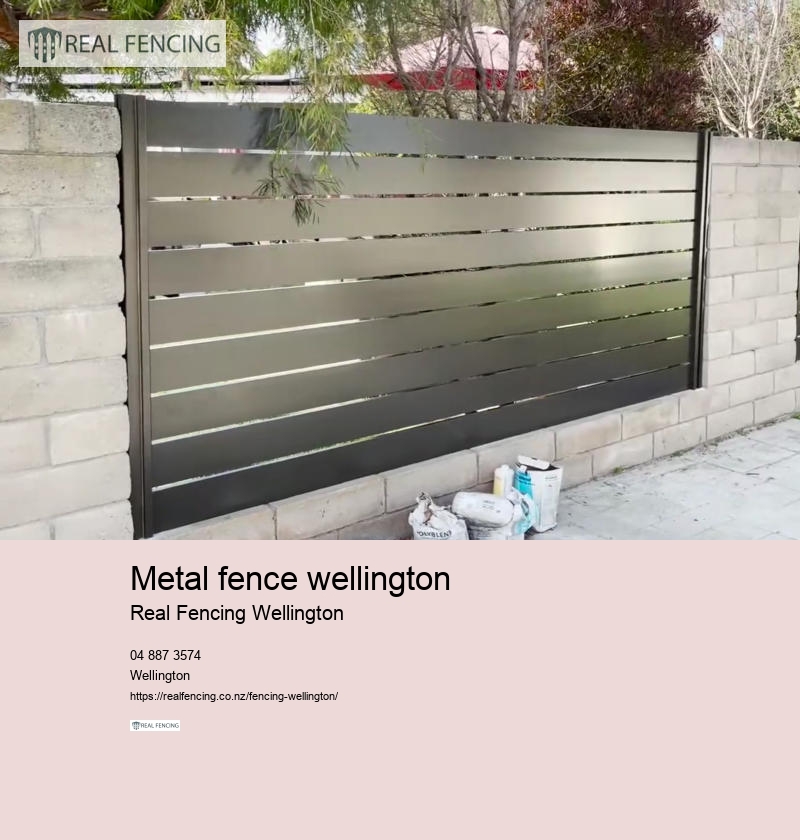 metal fence wellington