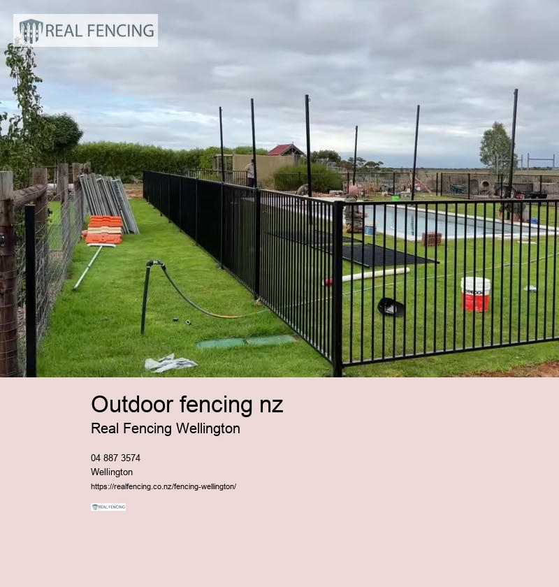 outdoor fencing nz