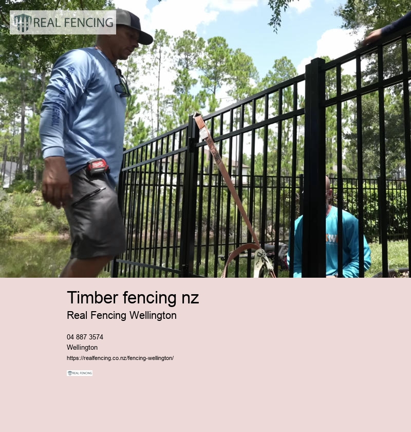 timber fencing nz